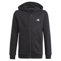 ČERNÁ CHLAPECKÁ MIKINA ADIDAS ESSENTIALS FULL-ZIP HOODIE JR