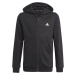 ČERNÁ CHLAPECKÁ MIKINA ADIDAS ESSENTIALS FULL-ZIP HOODIE JR