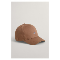 KŠILTOVKA GANT SHIELD COTTON TWILL CAP hnědá