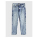 Modré dámské džíny vintage high rise slim Washwell GAP