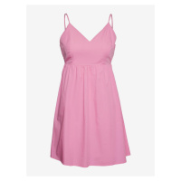 Růžové dámské šaty Vero Moda Charlotte - Dámské