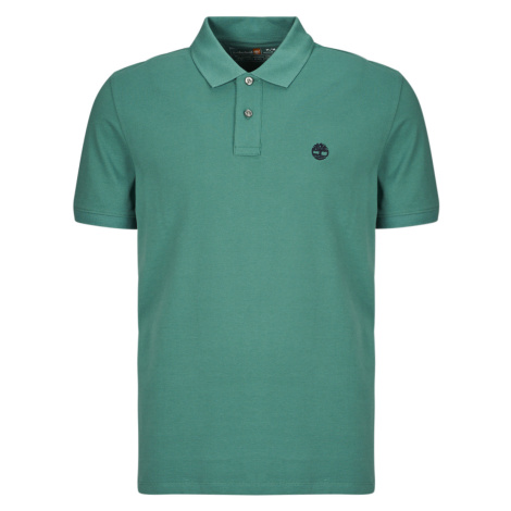 Timberland Pique Short Sleeve Polo Zelená