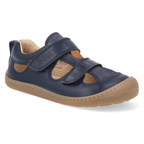 Barefoot dětské sandály Koel - Kato W Napa Blue modré Koel4kids