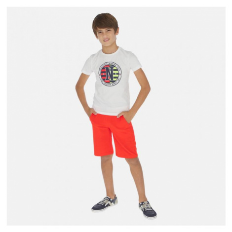 Chlapecký komplet MAYORAL - triko, kraťasy 6616 | bílá