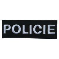 Nášivka: POLICIE [malá] [ssz] černá | bílá