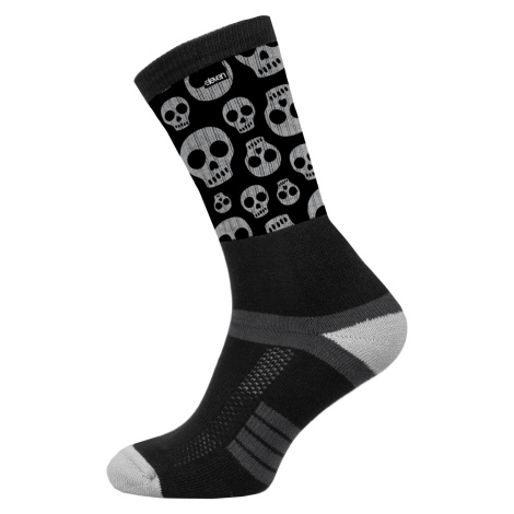Ponožky Eleven Suba Cute Skulls Black