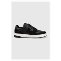 Sneakers boty Calvin Klein Jeans BASKET CUPSOLE LACEU černá barva, YM0YM00709