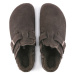 Birkenstock Boston vl shearling mocca Hnědá