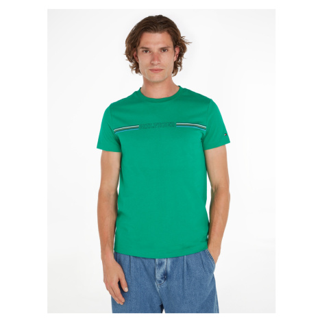 Tommy Hilfiger pánské zelené tričko