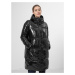 4F Dámský zimní kabát H4Z22-KUDP011 Deep Black