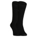 5PACK ponožky BOSS vysoké černé (50478221 001)