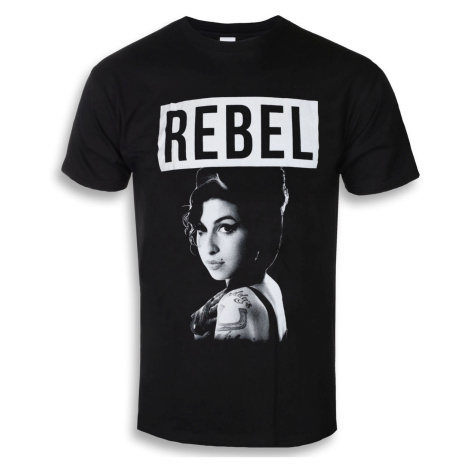 Tričko metal pánské Amy Winehouse - Rebel - ROCK OFF - AMYTS04MB