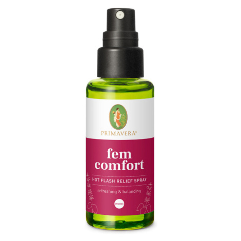 Primavera Vyrovnávající aroma sprej pro ženy Fem Comfort 50 ml
