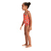 Dívčí plavky speedo digital frill thinstrap swimsuit infant girl