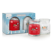 Yankee Candle Vánoční dárková sada Signature svíček 2 ks