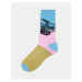 ASOS DESIGN colourblock ski sports socks-Multi