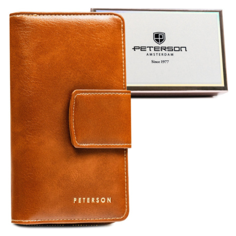 Velká, vertikální dámská peněženka z ekokůže Peterson