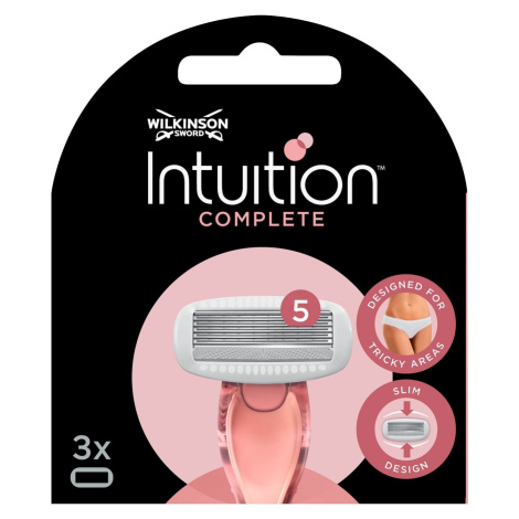 Wilkinson Sword Intuition Complete - Náhradní hlavice 3 ks