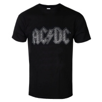 Tričko metal pánské AC-DC - Logo - ROCK OFF - ACDCTS36MB