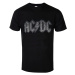 Tričko metal pánské AC-DC - Logo - ROCK OFF - ACDCTS36MB