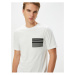 Koton Stripe Printed T-Shirt Crew Neck Slim Fit Short Sleeve Cotton