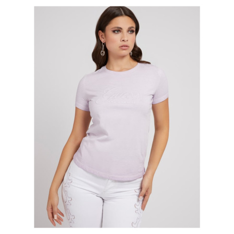 Guess dámské fialové tričko