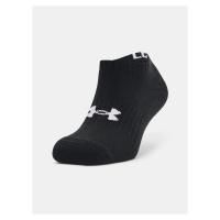 Under Armour Ponožky Core No Show 3Pk-BLK - unisex