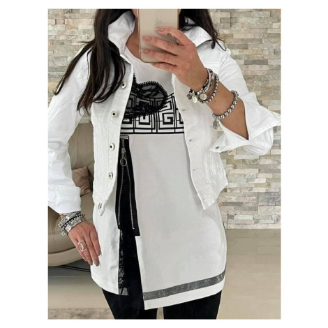 Blouse white By o la la axp0648. R01