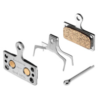 SHIMANO brzdové destičky - BRAKE PADS G04S - stříbrná