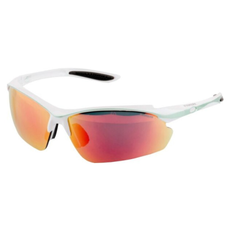 Finmark FNKX2221 Sportovní sluneční brýle, bílá, velikost