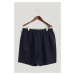 ŠORTKY GANT LINEN DRAWSTRING SHORTS EVENING BLUE