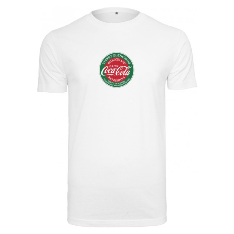 Tričko Merchcode Coca Cola - bílé