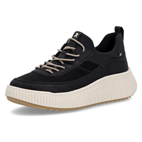 DÁMSKÉ POLOBOTKY RIEKER W1703-00 ČERNÁ