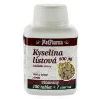 MedPharma Kyselina Listová 800 mcg 107 tablet