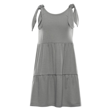 Šaty dětské ALPINE PRO ARENO šedé