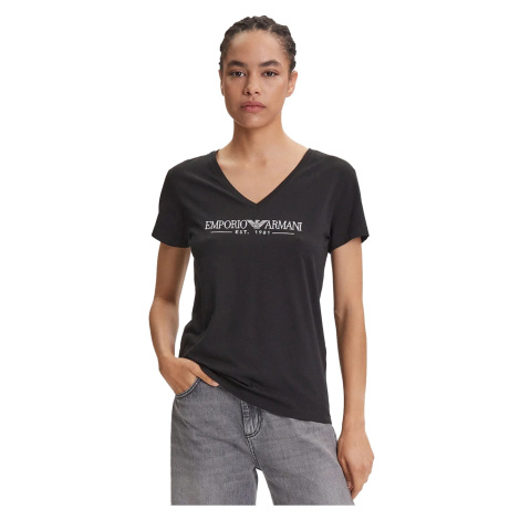 Emporio Armani EW000409 AF10881 Dámské tričko černé