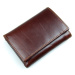 Kvalitní kožená peněženka pro pány s prošíváním