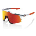 100% Speedcraft HiPER Red Mult brýle s fotochromatickými skly bílá/černá/oranžová