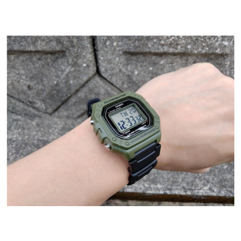 Pánské hodinky CASIO W-218H-4B + BOX