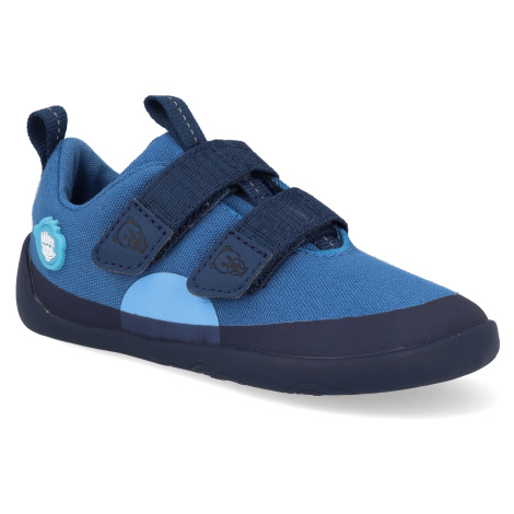 Barefoot tenisky Affenzahn - Cotton Sneaker Happy Bear vegan