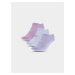 Dívčí kotníkové ponožky casual 4F - multibarevné