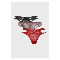 3 PACK Tanga Lisa Hunkemöller