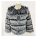 Dámská zimní bunda z umělé kožešiny FashionEU