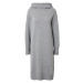 UNITED COLORS OF BENETTON Úpletové šaty 'DRESS' šedá