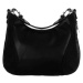 ELEGANCI ČERNÁ PROSTORNÁ SHOPPER KABELKA E36088-NOIR