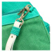 Módní dámská koženková kabelka na rameno Duardea, zelená