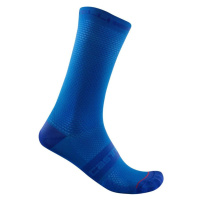 CASTELLI Cyklistické ponožky klasické - SUPERLEGGERA T 18 - modrá