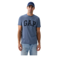 GAP BASIC LOGO Pánské tričko, modrá, velikost