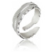 Emily Westwood Stylový ocelový prsten EWR23028S
