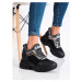 SHELOVET FASHIONABLE WEDGE SNEAKERS LOVE